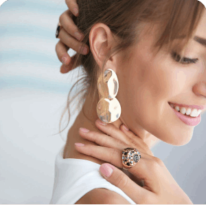 Design Hoop Earrings